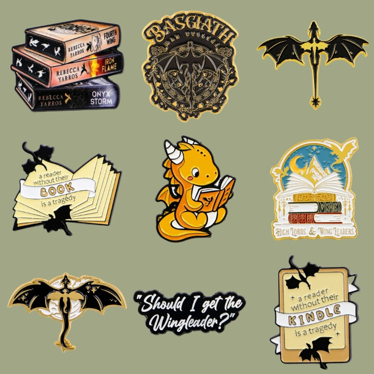 

Fantasy Books Enamel Pin Dragon Badge On Backpack Lapel Pins Animal Brooches for Jackets Cosplay Accessories Gift Toys