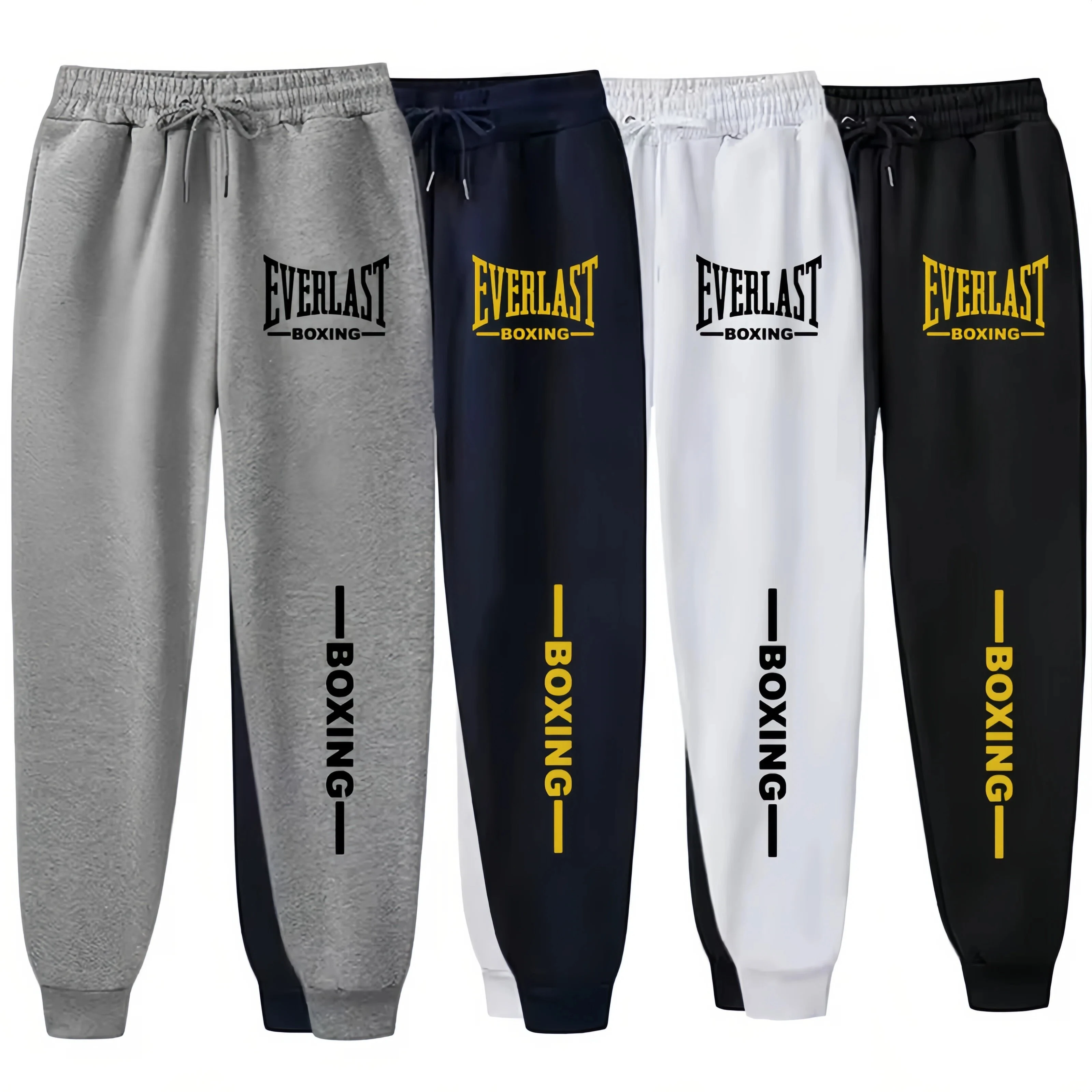

Autumn Winter Printed Running Pants Men Women Outdoor Sports Fitness Jogging Fleece Casual Sweatpants Thermal Athletic Trousers