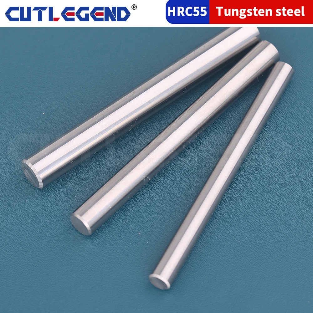 HRC55 Solid Carbide Round Rod 3mm 4mm 5mm 6mm 7mm 8mm 9mm 10mm 12mm 13mm 14mm 16mm 20mm diameter 330mm Length Tungsten Steel Bar