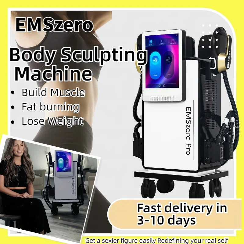 

EMSZERO 6500W 200Hz Slimming Machine Hi-emt Nova Body Sculpting EMS Pelvic Muscle Stimulator Salon