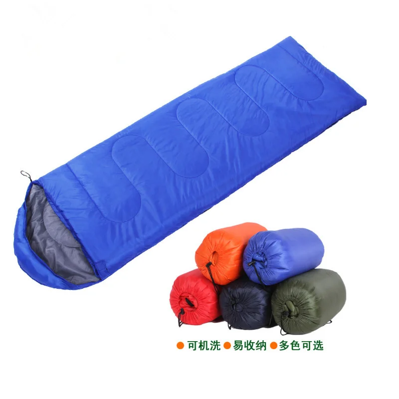 

Multifunction Outdoor Portable Hollow Cotton Sleeping Bag Summer Camping Climbing 1 Person Keep Warm Envelope Style