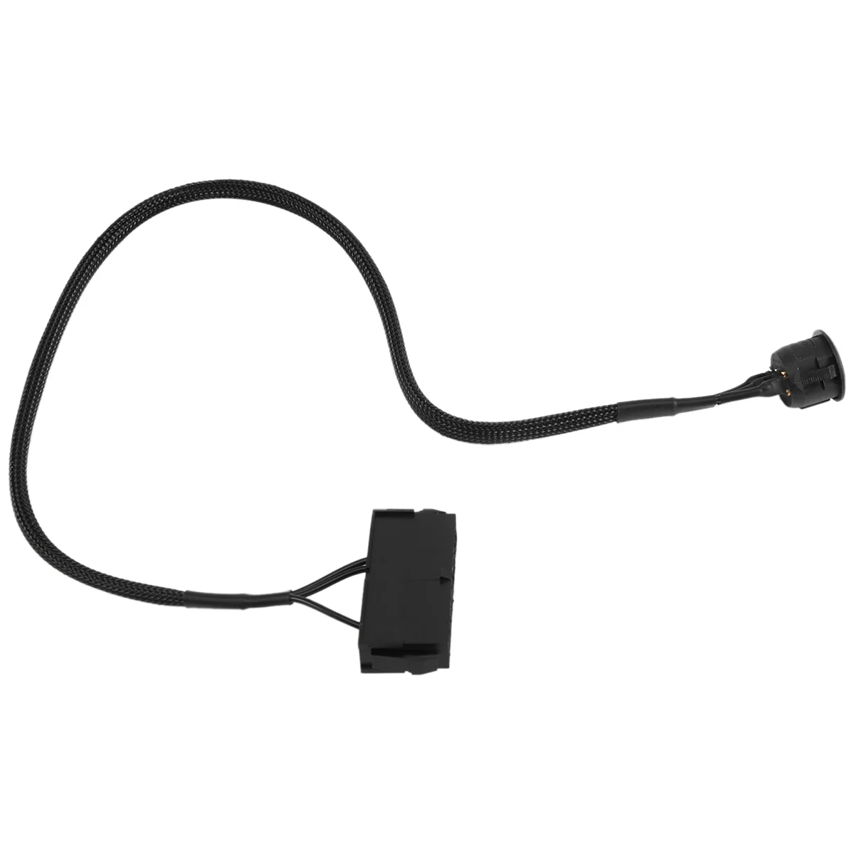 Probador de arranque de fuente de alimentación ATX PSU PC hembra de 24 Pines, Cable Jumper Ridge de arranque con interruptor de encendido/apagado, 50cm