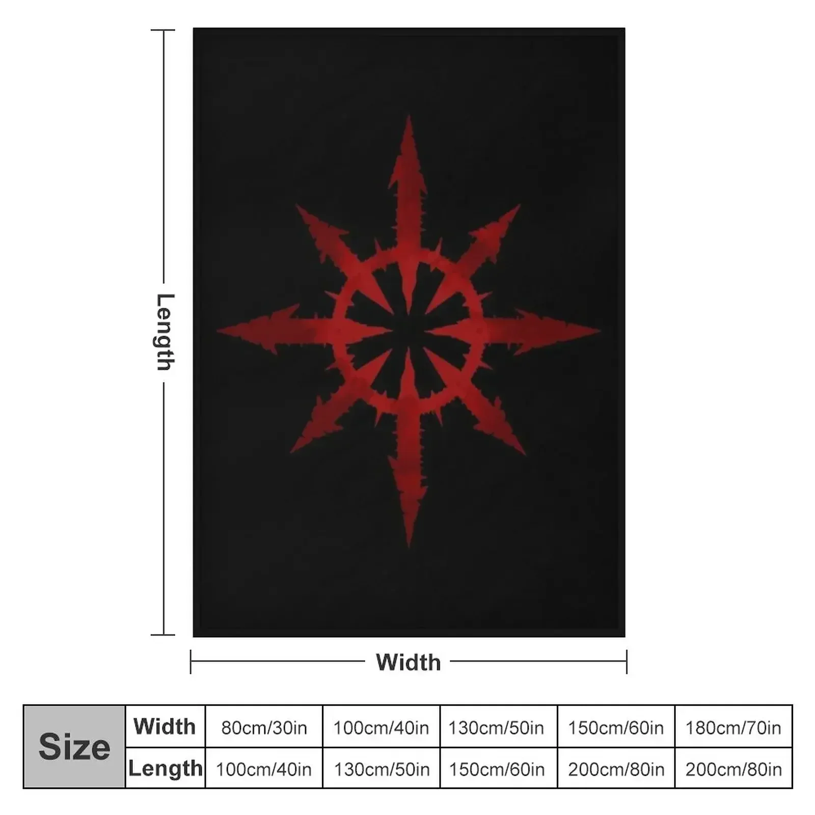 Chaos Blood Throw Blanket valentine gift ideas manga Flannel Decorative Sofas Blankets