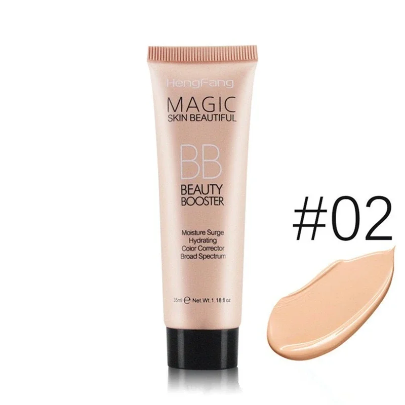 BB Cream Face Liquid Foundation Moisturizing Oil Control Brightening Skin Tone Concealer Cream Beauty Cosmetics