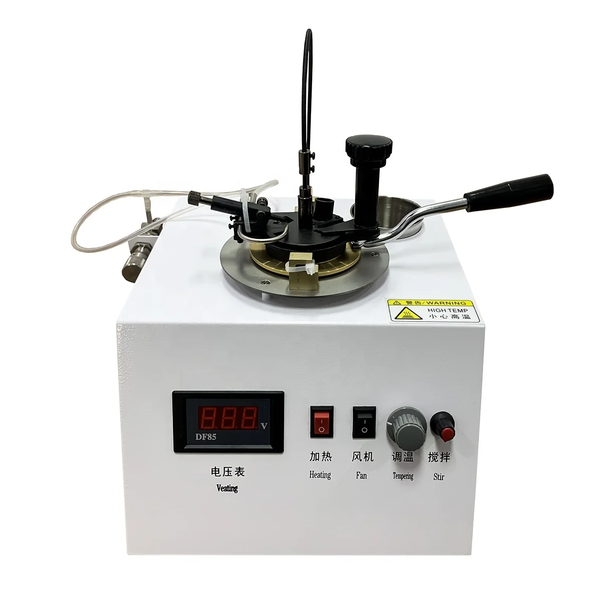 TPC-100 ASTM D93 Economical Friendly Flash Point Pensky-Martens Closed Cup Test Apparatus Laboratory Instruments