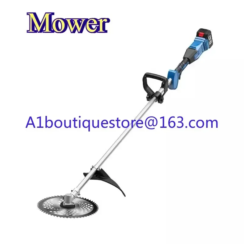 

Rear brushless lawn mower rechargeable lithium battery multi-functional small household lawn mower