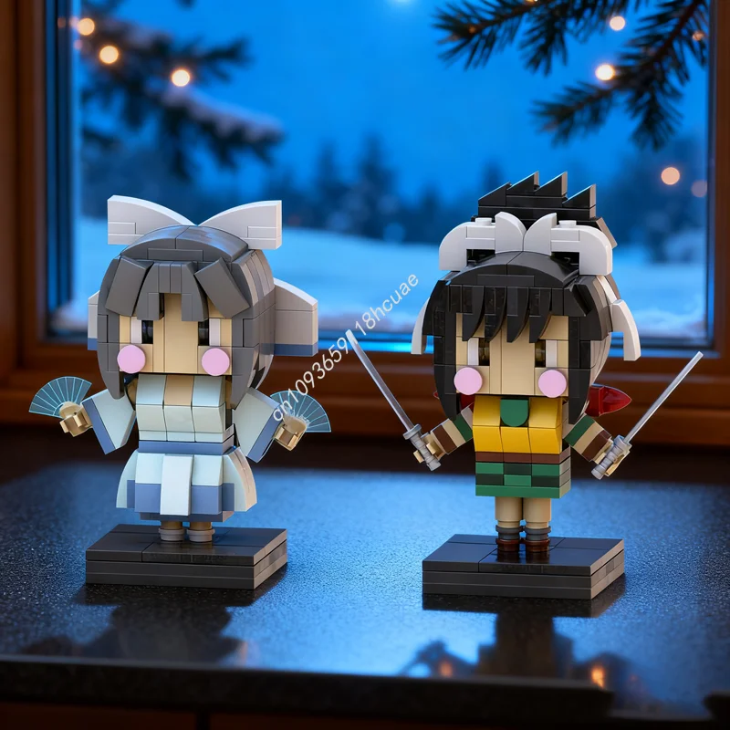 363 قطعة MOC Yumi و Asuka Ideas CUUSOOed نموذج بناء لعبة كتل هدية الكريسماس تجميع لتقوم بها بنفسك فكرة إبداعية تعليم للأطفال #1