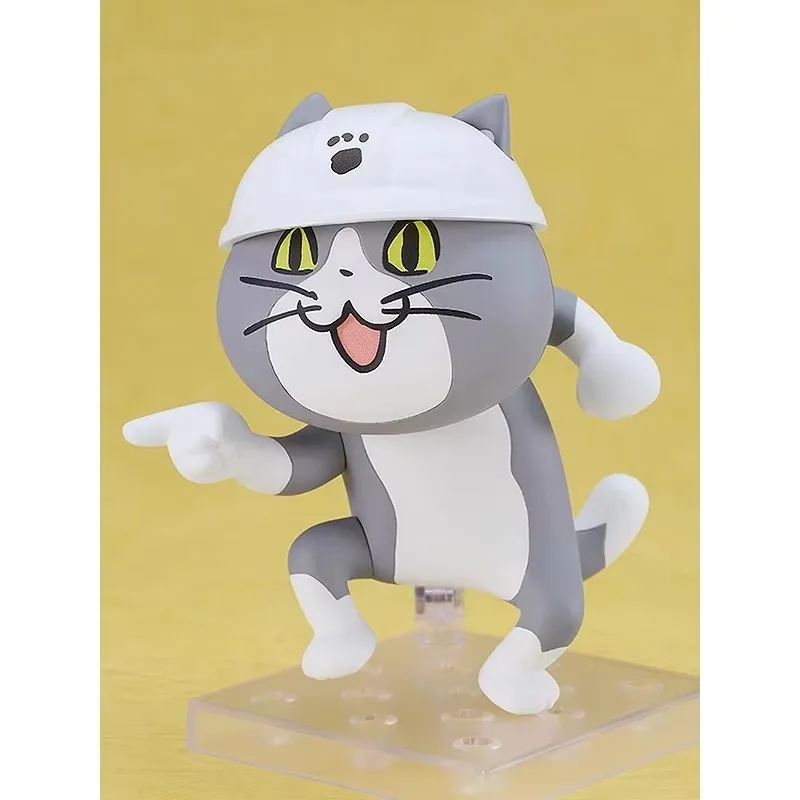 GSC Good Smile Original Nendoroid Tiger Anime Figure Shigoto Neko 2398 Action Figure Toys for Boys Girls Kids Birthday Gifts