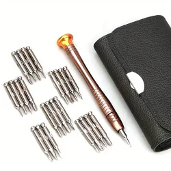 25 In 1 Precision Screwdriver Set, Repair Tool Kit, Small Screwdriver Set, Star/Y-type/Flat-blade/Triangle Screwdrivers For Mo