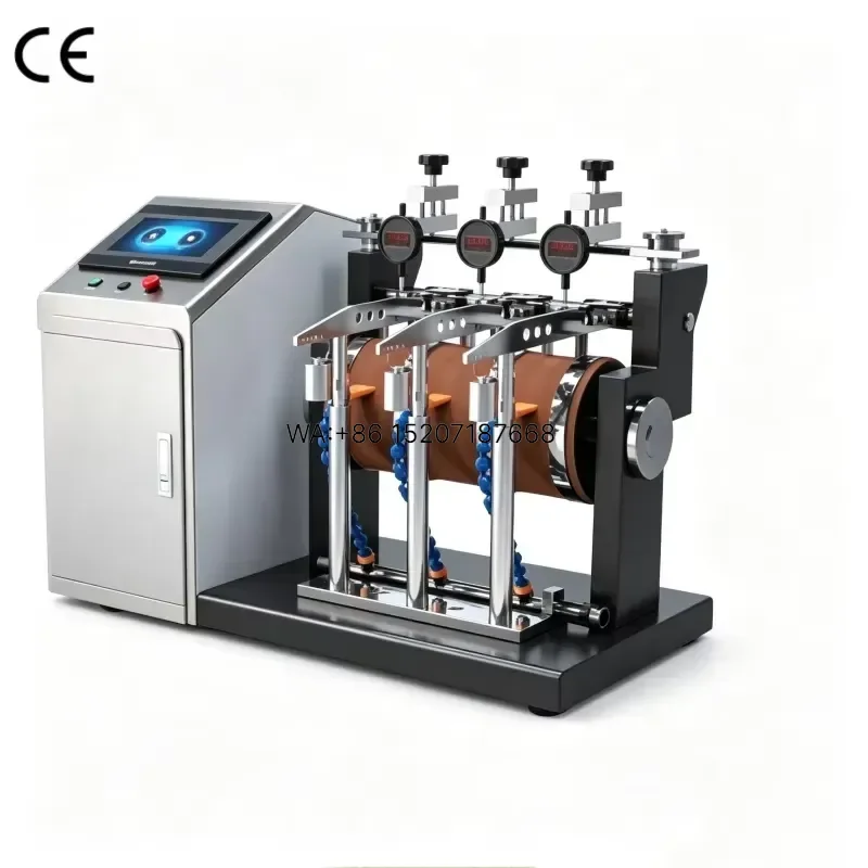 Wmwmnu for ASTM D1630 NBS Rubber Abrasion Test Tires Wear Resistance Tester Shoe Soles Wearing Device Tank Tracks
