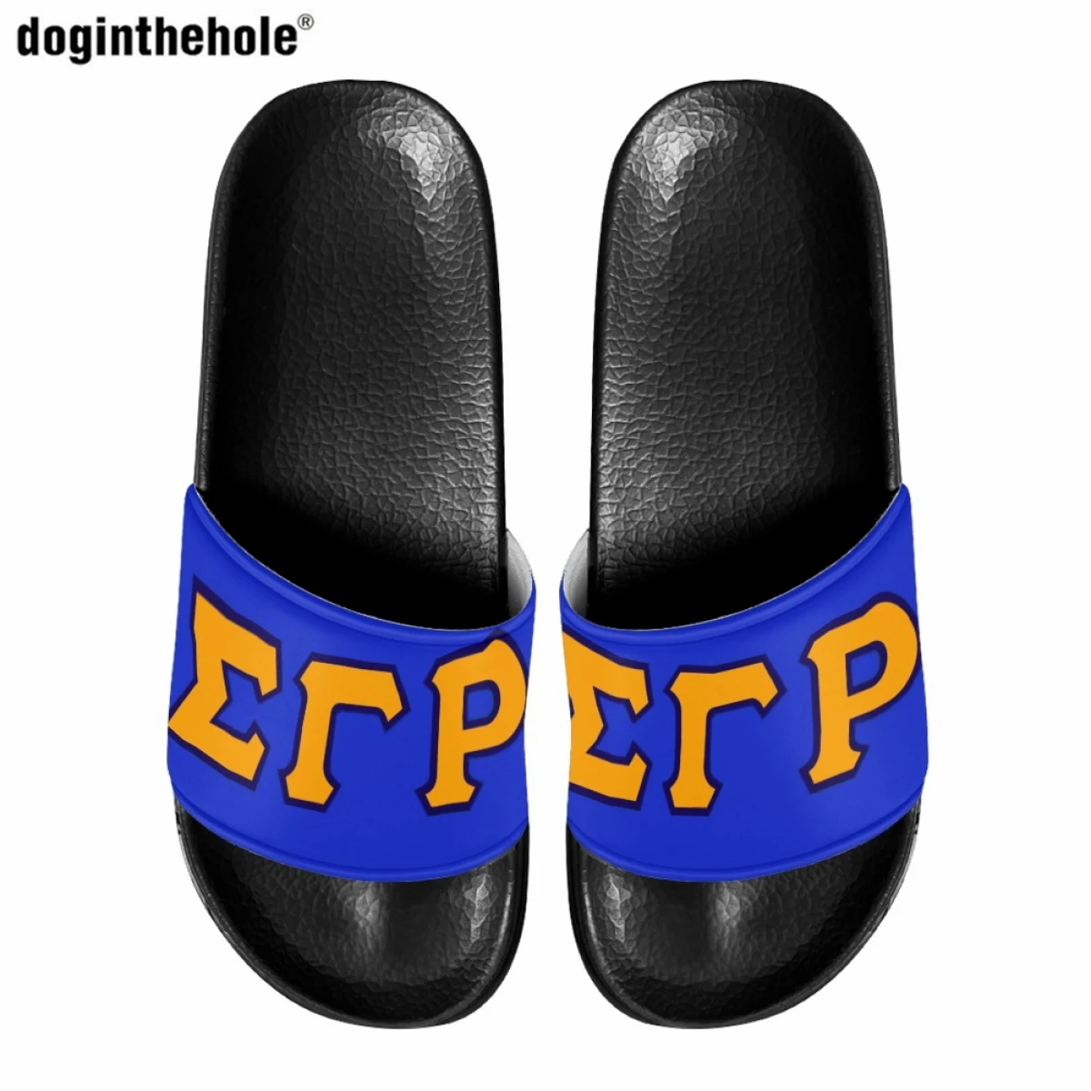 Doginthehole Sigma Gamma Rho Sorority Home Slippers Fashion New Hot Sale Couple Outdoor Beach Sandals Lightweight EVA Slippers