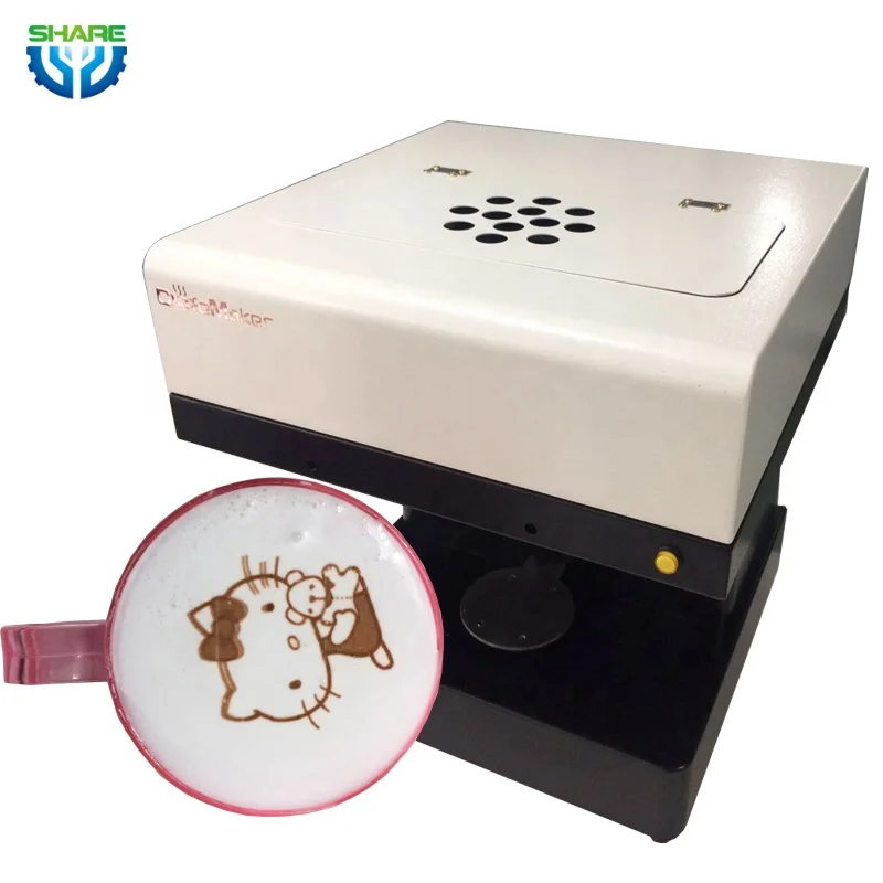 

Face Printing Coffee Machine Coffee Foam Cup Printing Machine