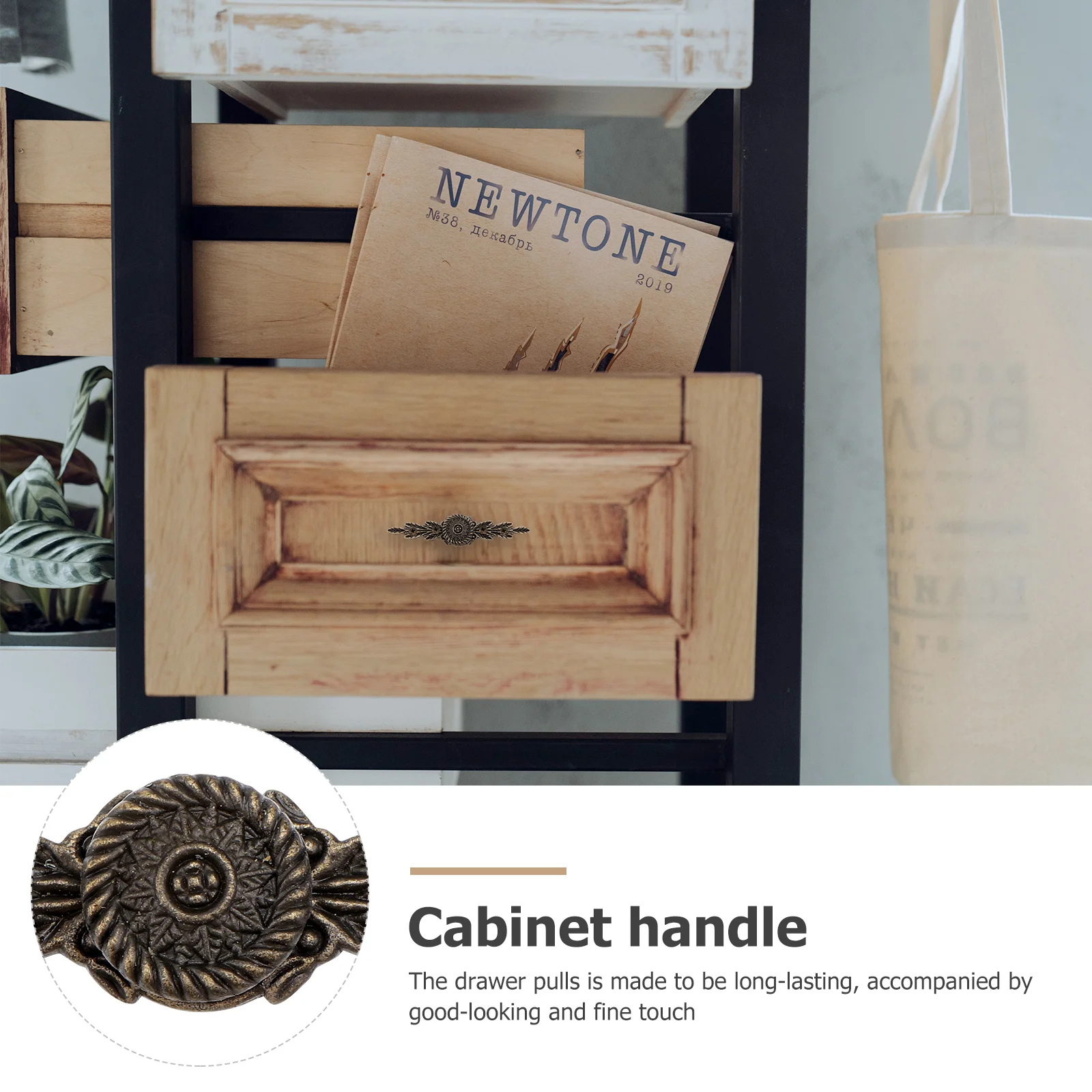 

6Pcs Style Zinc Alloy Cabinet Handle Durable Furniture Replacement Pull for Drawer Wardrobe Door Window Accessories