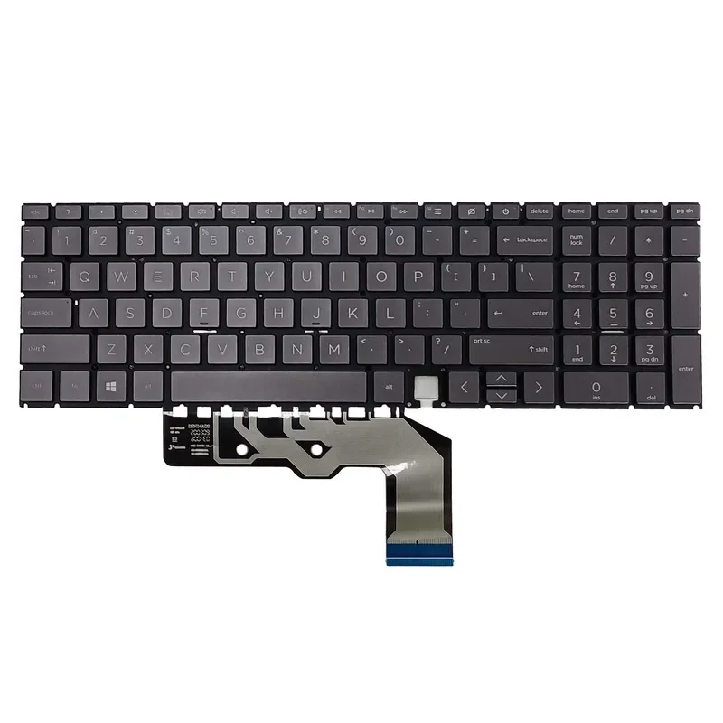 For HP ENVY 15-ED EE TPN-C149 15M Built-in Keyboard US Layout Notebook Keyboard