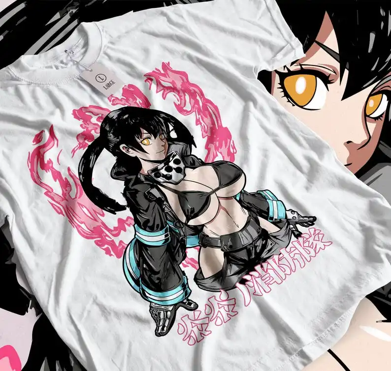 

Anime retro T-shirt, 100% cotton, all sizes for men and women Comic lovers