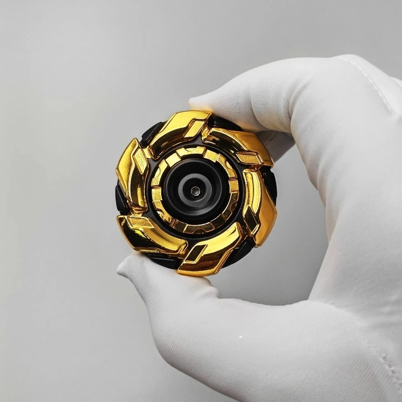 Violent 08 Black Gold Limited Edition EDC Mechanical Metal Open Armor Fidget Gyro Decompression Youth Edition Toy