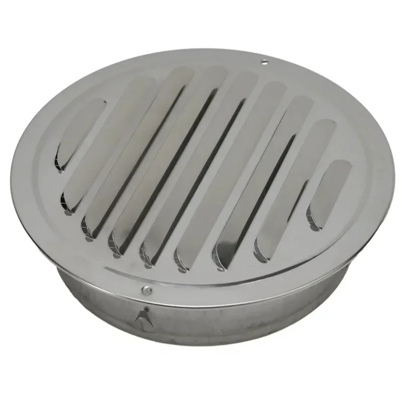 70-300mm Stainless Steel Wall Ceiling Air Vent Exhaust Hood Ducting Ventilation Waterproof Vents Cap Grille Cover