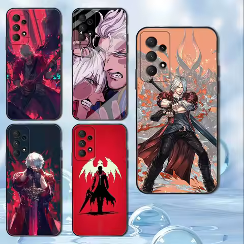 Game D-Devil Mays Cry D-DMC Phone Case For Samsung Galaxy A13,A21s,A22,A31,A32,A52,A53,A71,A80, Soft Black Cover