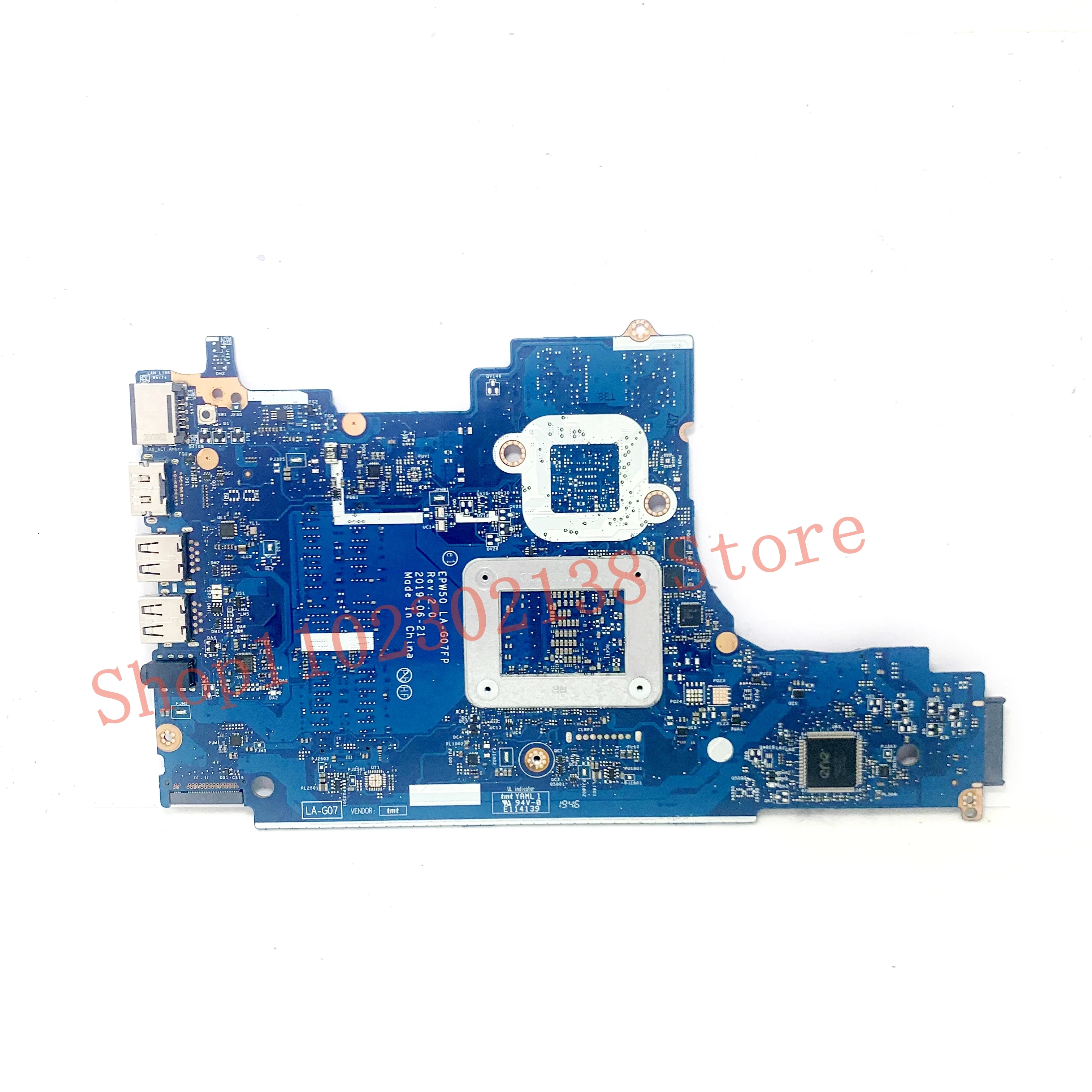 L68087-601 L68087-501 L68087-001 W/ SRGP5 I3-10110U CPU Mainboard For HP 15-DA 15T-DA Laptop Motherboard EPW50 LA-G07FP 100%Test