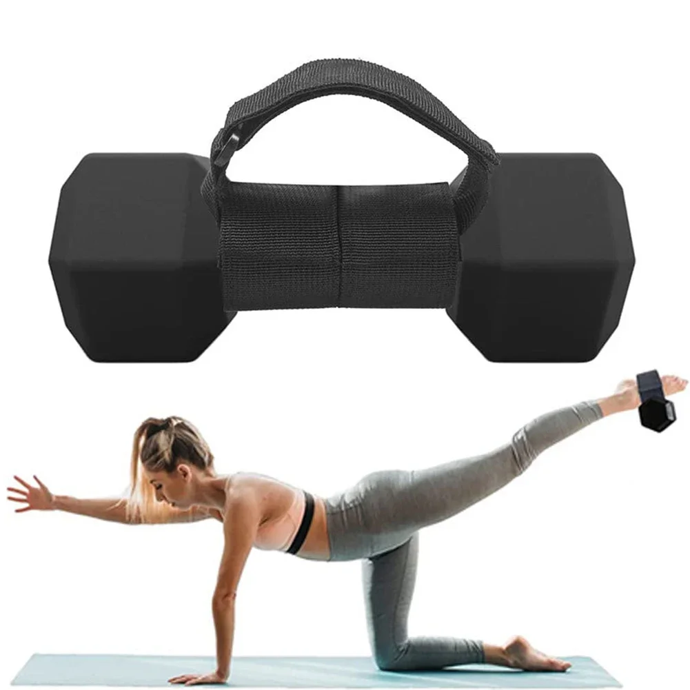 1/2pcs Dumbbell Ankle Strap Weight Lifting Foot Bands Tibialis Trainer Leg Muscle Strengthen Training Workout Fitness Equipment