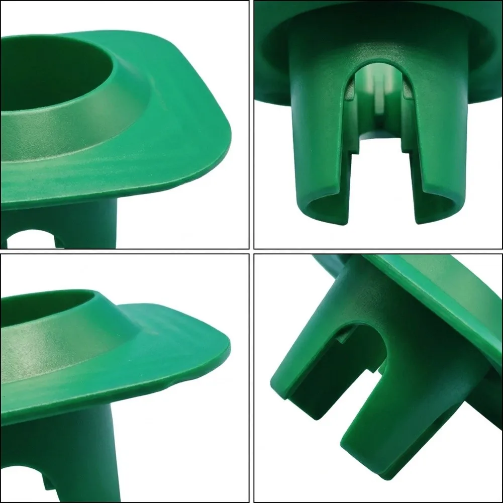 Landscaping Accessory for Sprinkler Heads Keeps Grass and for weeds from Obstructing Spray Patterns and Nozzles Over Time