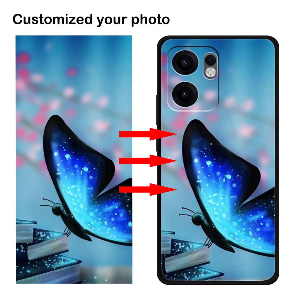 Personalisierte Angepasste Weiche Fotohülle für OPPO Reno13 F 4G FS Reno15 F Reno13 Pro Handyhüllen Reno 13Fs 15f Silikon-Cover