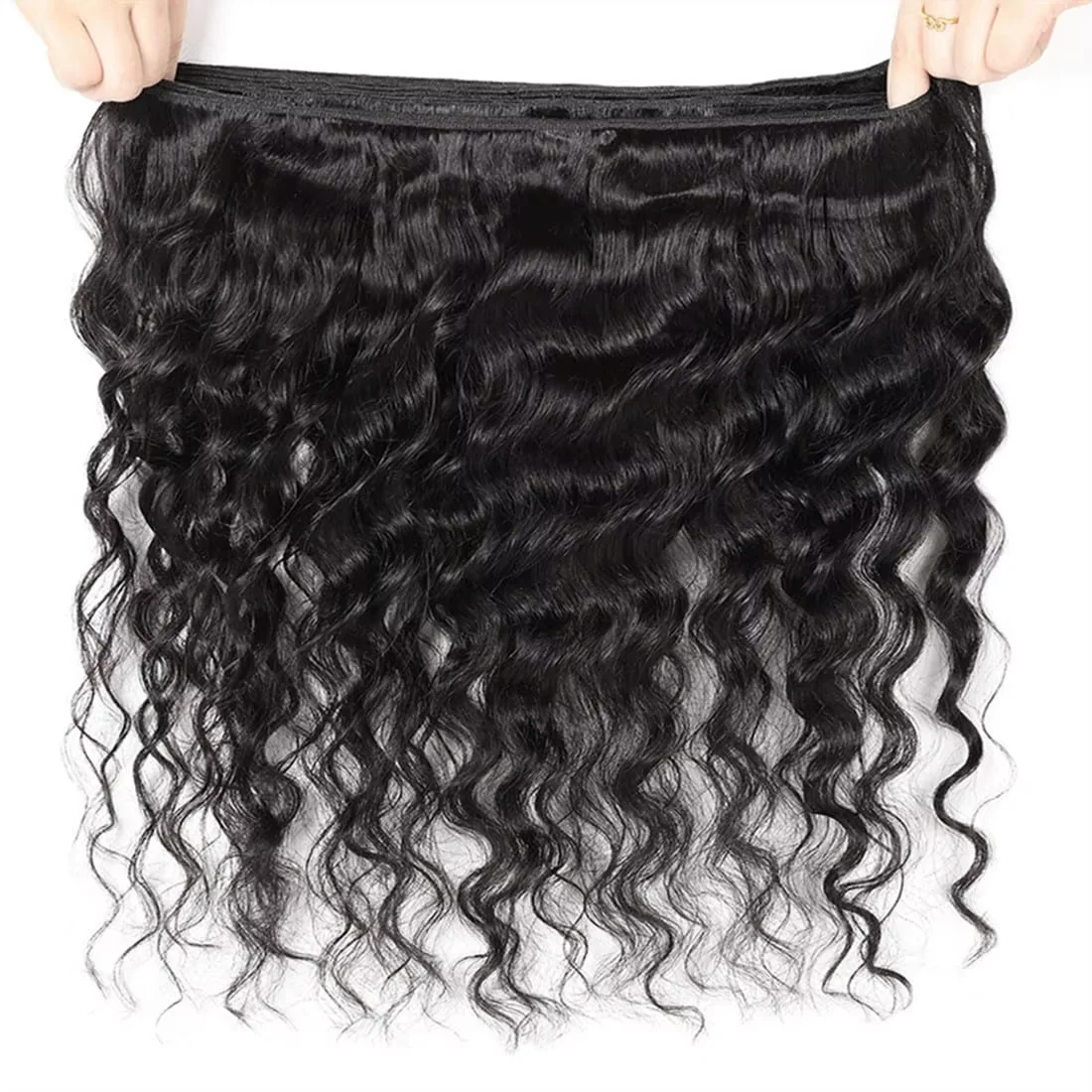 16A Свободные волнистые необработанные пучки 100% бразильские человеческие волосы 30-дюймовые 4/5/6 шт. Пучки Лот Натуральные черные человеческие волосы для женщин