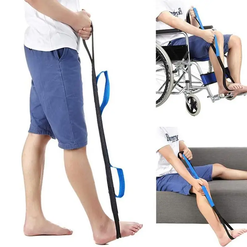 Foot Lifter Transfer Belt For Elderly And Disabled Leg Lift Strap Improve Quality Of Life With Comfortable Nylon Webbing