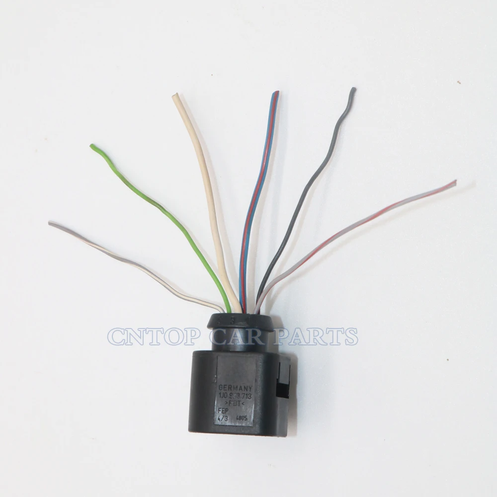 1J0973713 4H0973713 3B0973813 5N1973206 6 Pin Throttle Body Wiring Pigtail Connector Plug for Audi TT VW Beetle Jetta