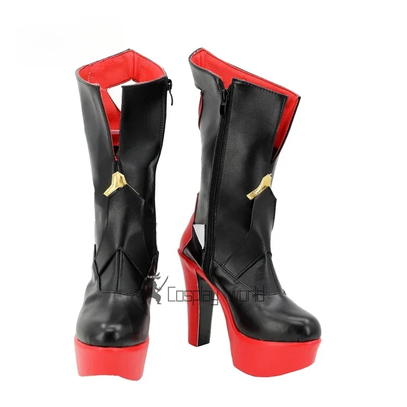 Juego Honkai Impact 3 Herrscher of Thunder, zapatos de Cosplay, botas hechas a medida