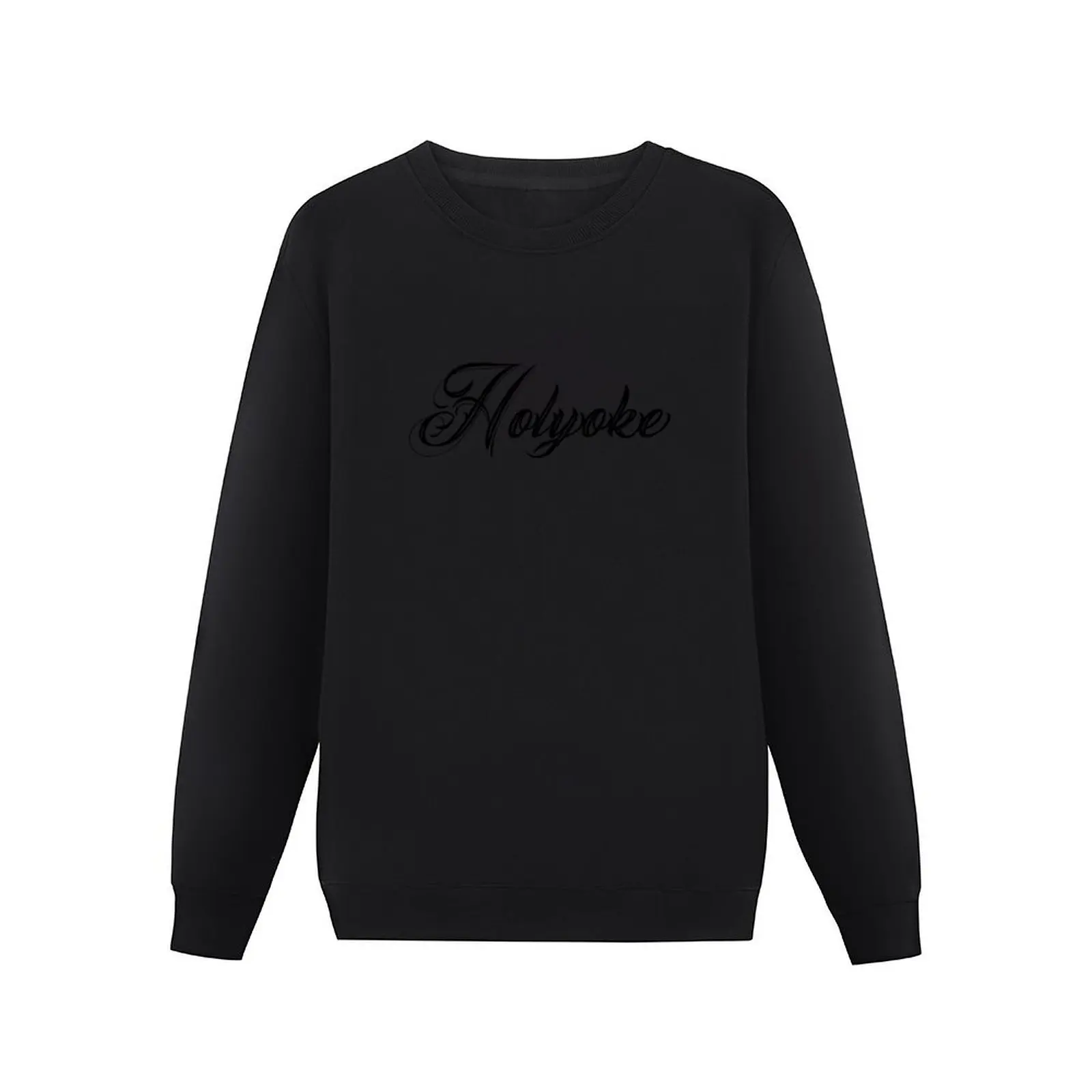 Holyoke - Holyoke Massachusetts Cursive - 413 / 01040 Pullover Hoodie men's winter sweater anime sweatshirt