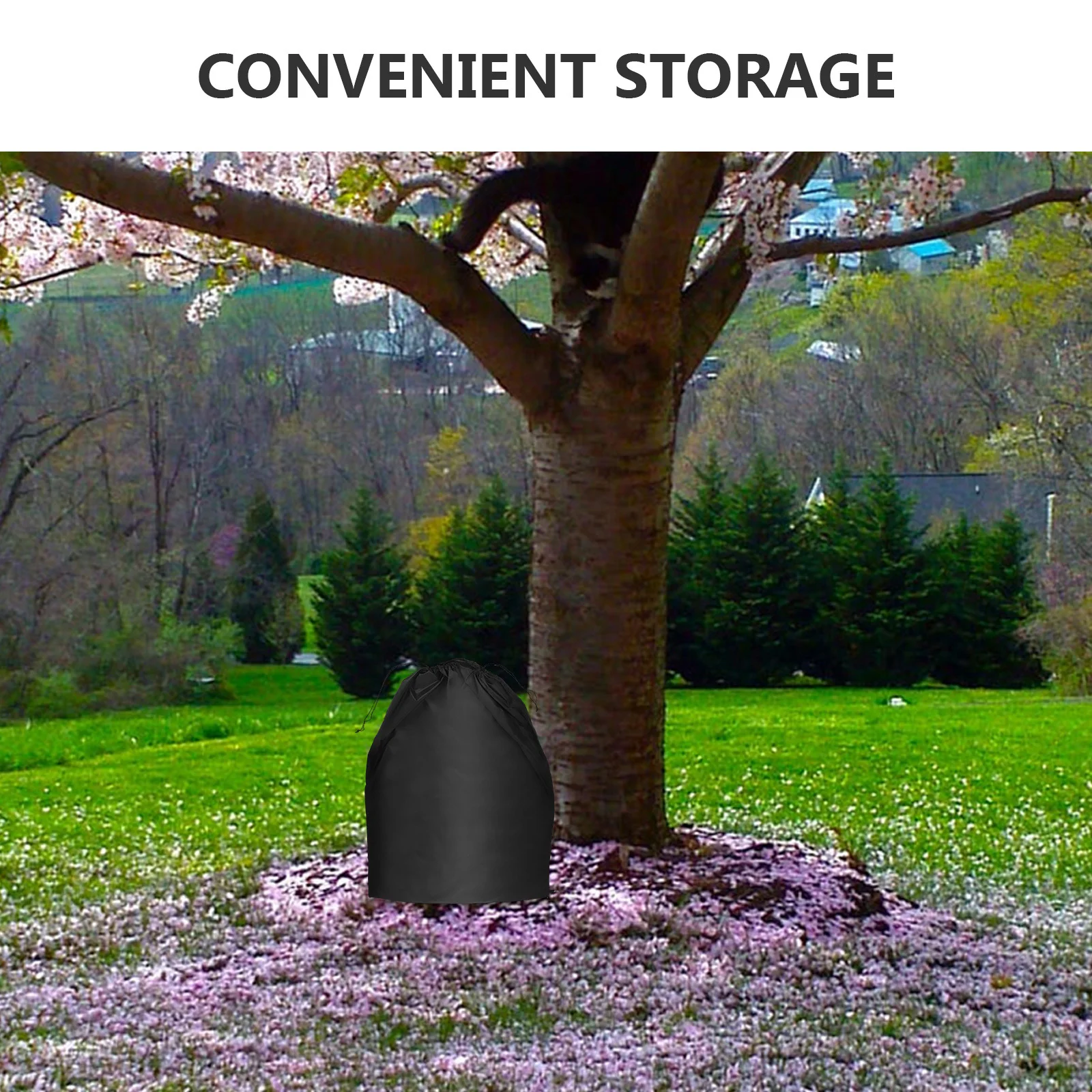 Bolsa receptora de hojas grande, repuesto de tela Oxford, bolsa de almacenamiento para cortacésped, uso en jardín, accesorios para Tractor de césped