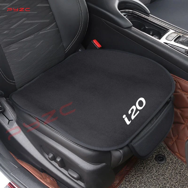 1Pcs Car Seat Cover Cushion Protection Pad For Hyundai N LINE i20 i30 Delicate suede material Auto Interior Accessories