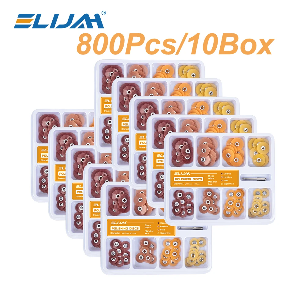 

SYJH 800 шт. полировальные диски для стоматологии, держатель-штампик, диски Soflex Flexi, хвостовик RA, материал для отбеливания зубов, для стоматологов