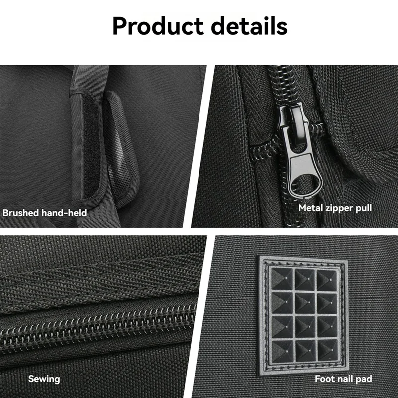 

-WSFS Protective Storage Bag For Logitech G29 Racing Steering Wheel+ Brake Pedal+ Gear Shift-Portable Carry Case