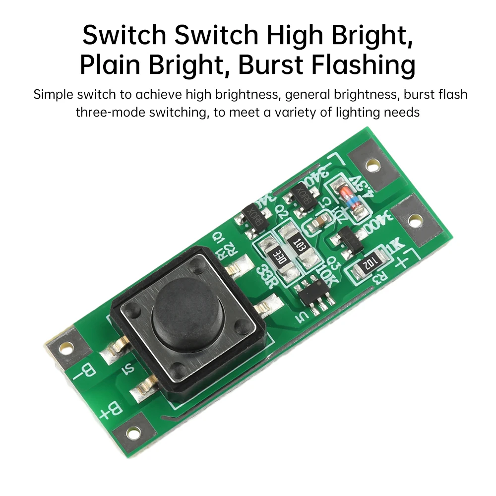 3V/12V 6A Flash Light Control Module On/off High/low Brightness Control Module High-current Car Light Control Module