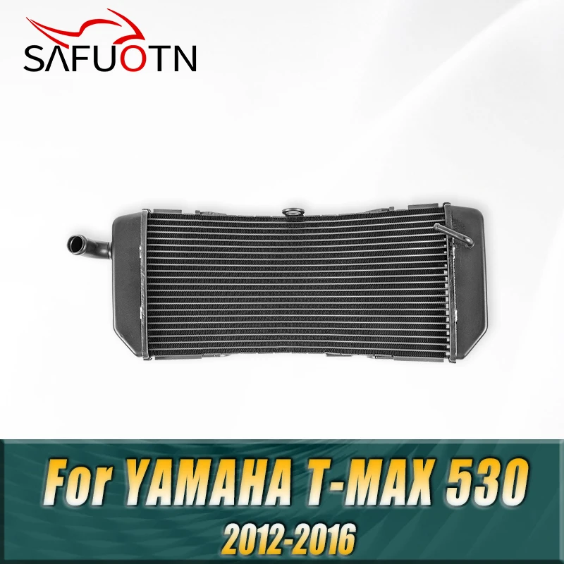 

Engine Radiator for Yamaha TMAX T-MAX 530 2012 2013 2014 2015 2016 Motorcycle Aluminum Cooler Cooling Water Tank Accessories