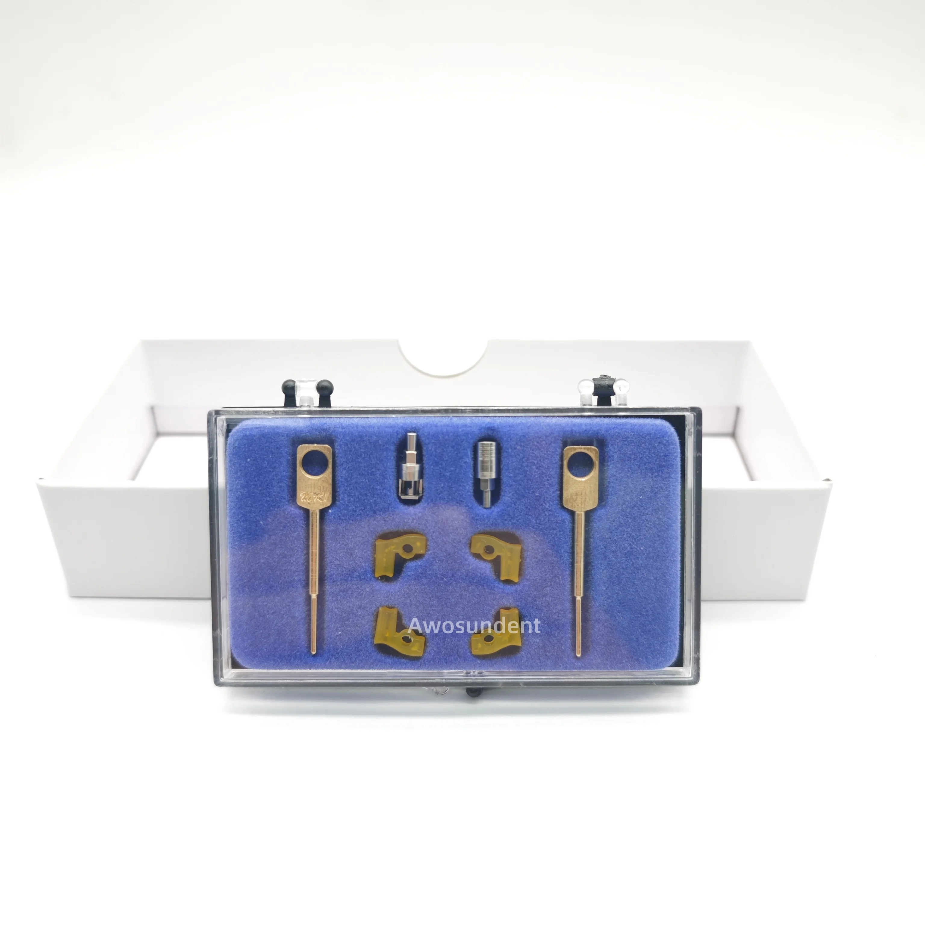 2Set/Box Denture Factory MK1 key Attachment Set Dental Technician Precision Attachment