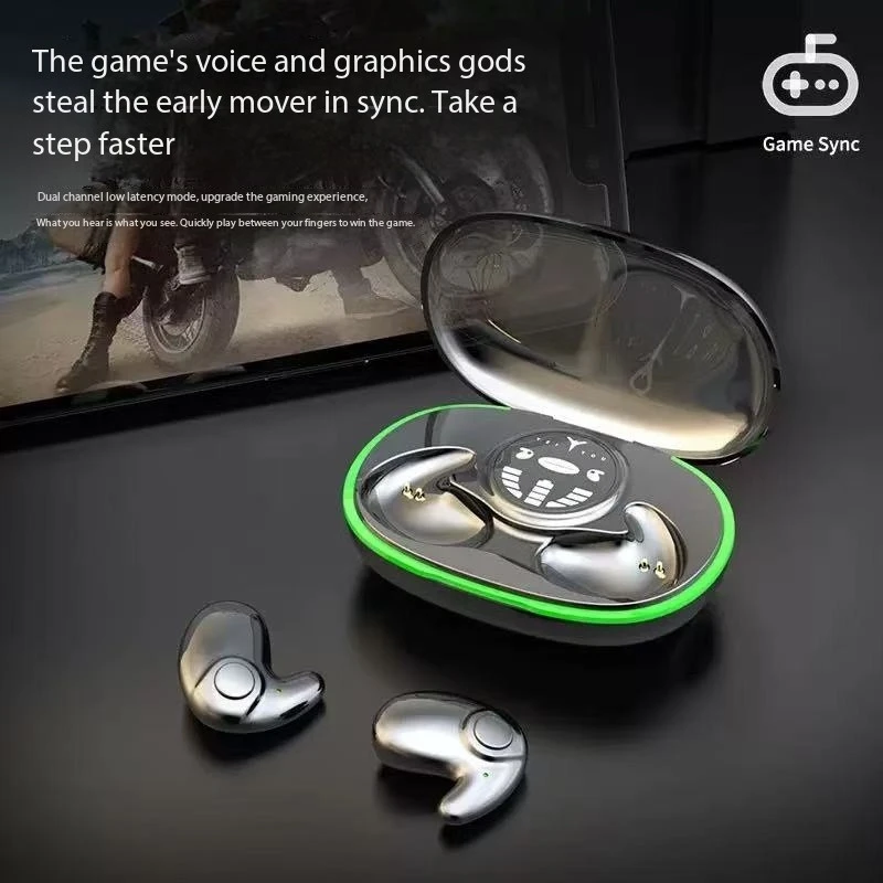 MD 558-A AI Intelligent Translation Light Sleep Noise Reduction Wireless Bluetooth Earphones Invisible In Ear Mini Headphones