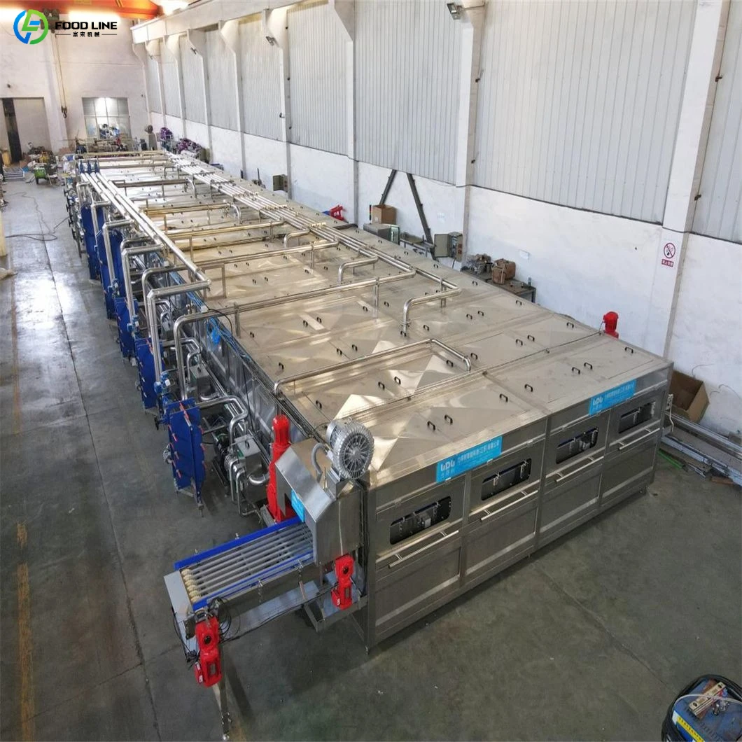 Pasteurizing Machine Water Bath Pasteurizer for Bottled Sauce and Pickles Low Temperature Sterilization Work