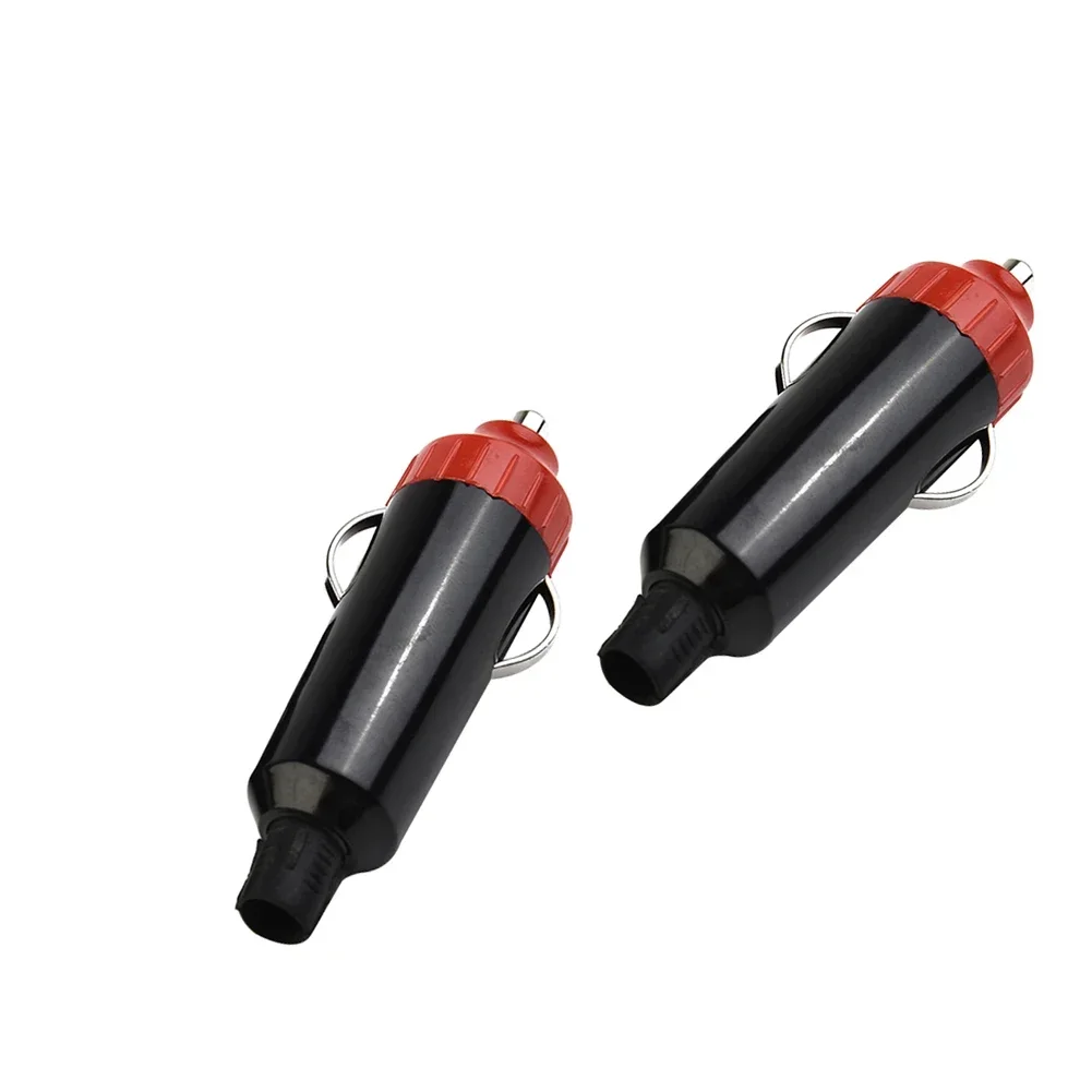 2pcs DC 12V/24V Car cigarette lighter socket plug connector 76.5X27.5X19mm Waterproof male head Lighter Plug Car accessories