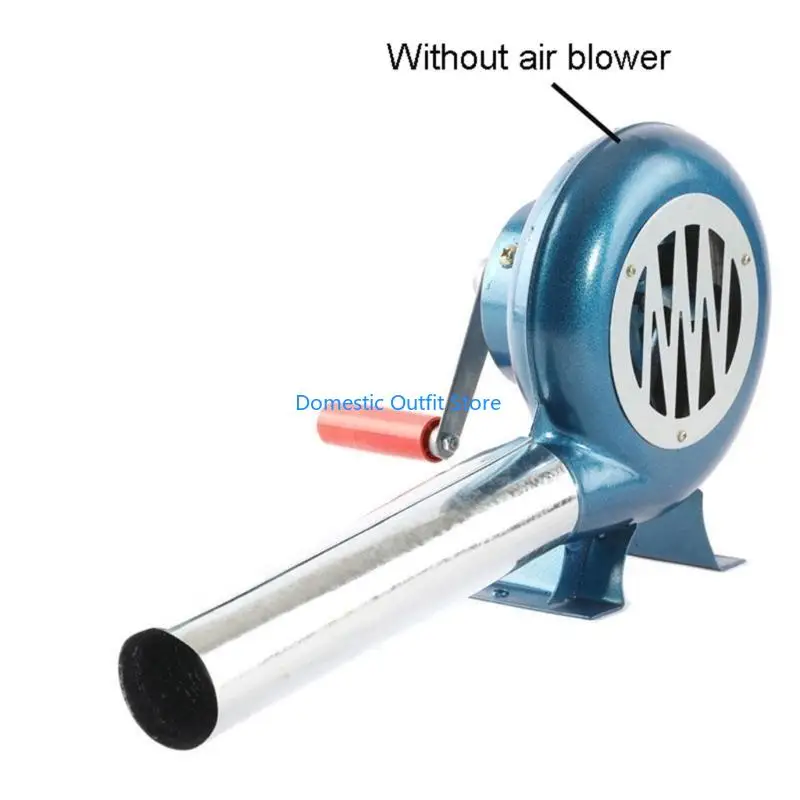 

Metal Air Duct Wind Tube For Hand Crank And Electric Blowers, Kitchen And Restaurant Use Safe Distance From Source 68TC