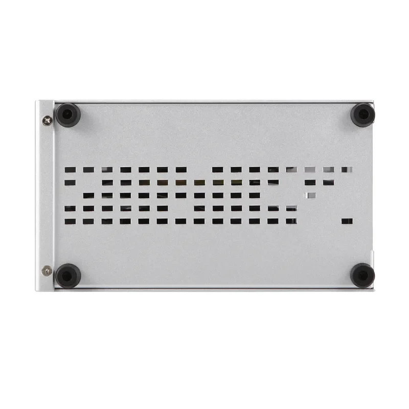 For Mini ITX Desktop Gaming PC Case All Aluminum Chassis Supports Independent Graphics Card and Small 1U Power Supply Compact