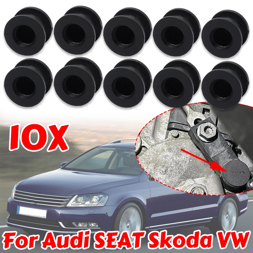 

10X For Audi SEAT Skoda VW Gear Linkage Control Cable Gearbox Shift Automatic Lever End Connect Collet Bushing Connector Adapter