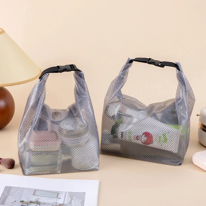 Large Capacity Storage Bag Brand Quality High Beauty Shopping Bag Snap On Portable Handheld Type Toilet Bag Makeup Bag