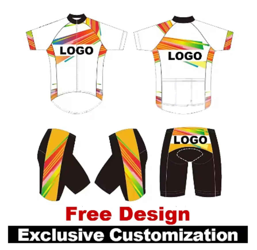 

Factory Pro Team Custom Cycling Jersey And MTB Equipment Long Sleeve Skinsuit T-Shirt Cap Cuff Leg Cover