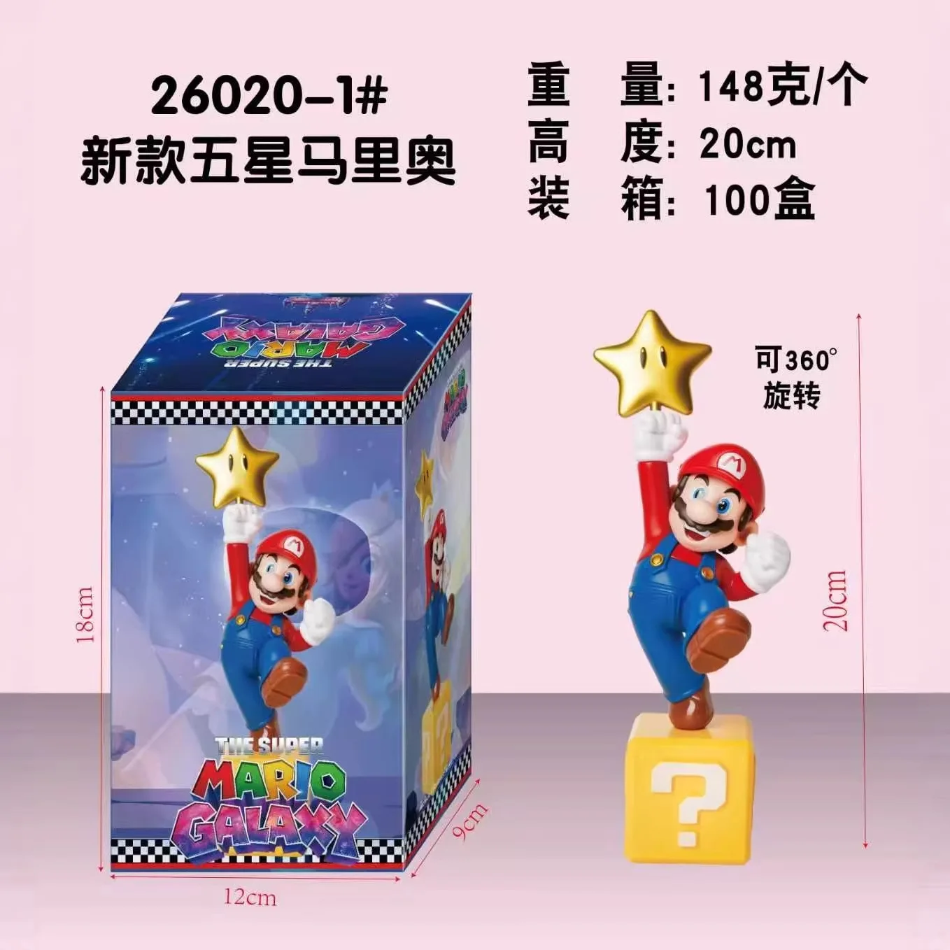 

Anime Super Mario Figure Mario Action Figures Figurine Pvc Doll Desk Decoration Statue Collection Toys Model Kids Gifts