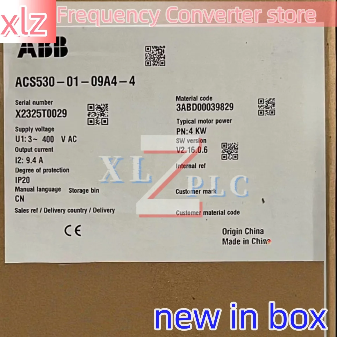 新入荷 ACS530-01-07A2-4 ACS530-01-09A4-4 周波数コンバータ