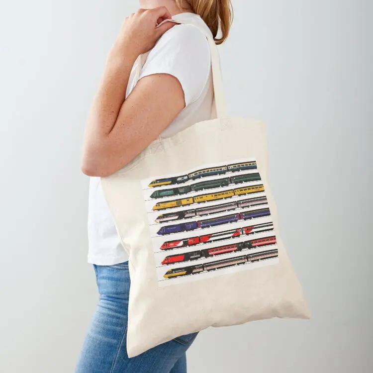 

INTERCITY 125 HST LOCOMOTIVES Tote Bag tote bag Shopper shopping bag Canvas