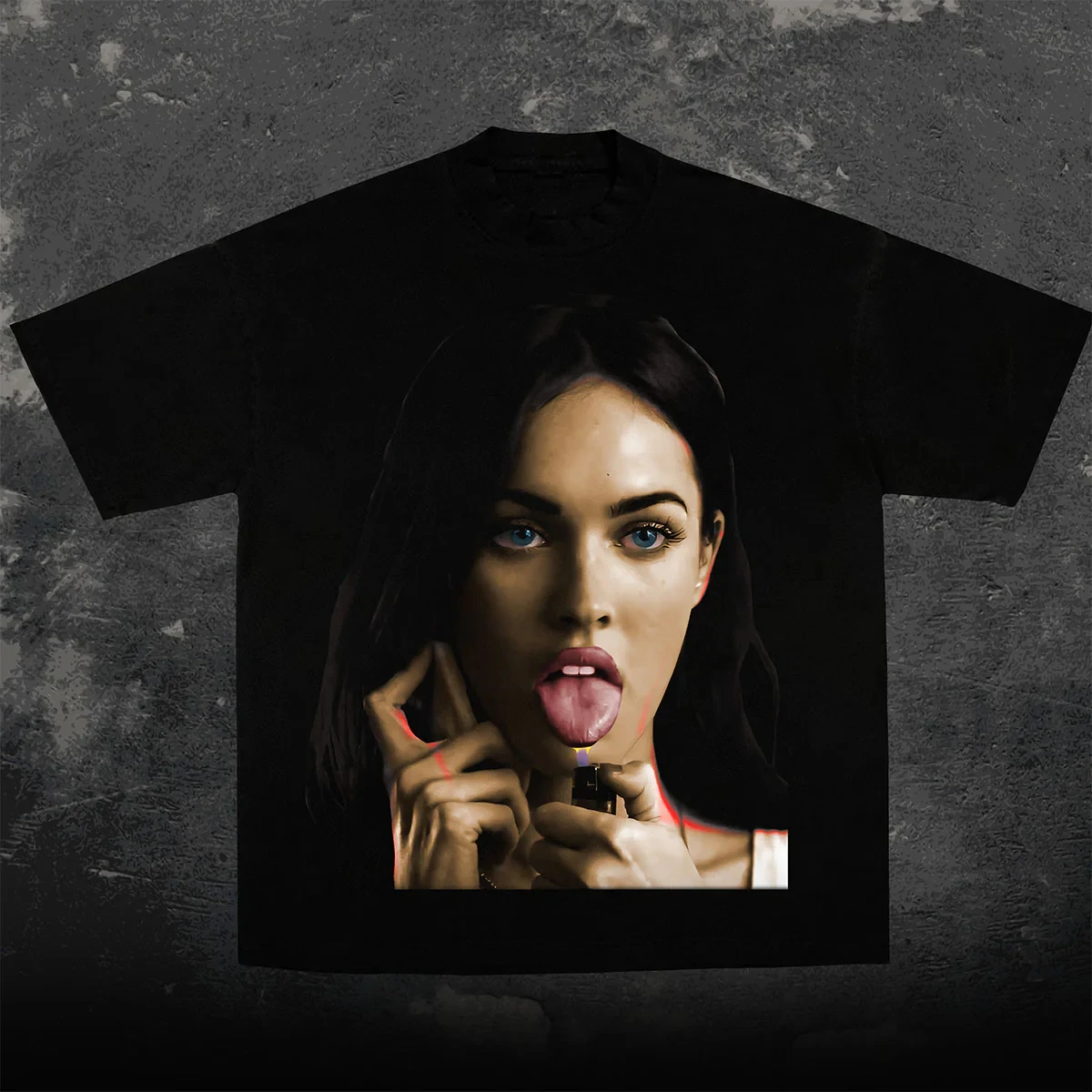 Lana Superstar Big Face Music Art Hip Hop Style Summer Casual T-Shirt Men's and Women's Luxury Brand